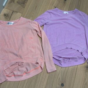 Hannah Kids sweaters in Purple and Pink